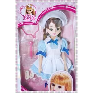 Takara TOMY Nurse Licca-chan Fashion Doll Licca Jenny Barbie Friend LD-15 Blue